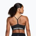 Biustonosz treningowy Nike Pro Seamless Light Support black/white 2
