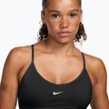 Biustonosz treningowy Nike Pro Seamless Light Support black/white 3