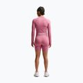 Spodenki treningowe damskie Nike Pro Seamless High Waisted Biker 5" peony/white 3