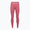 Legginsy treningowe damskie Nike Pro Seamless High Waisted 7/8 peony/white