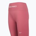 Legginsy damskie Nike Pro Seamless pink peony/white 3
