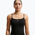 Koszulka treningowa damska Nike One Medium Support black/white 4