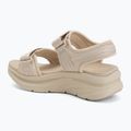 Sandały damskie SKECHERS D'Lux Walker Adored Days beige 3