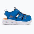 Sandały dziecięce SKECHERS S-Lights Sola Glow blue/lime 2
