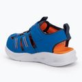Sandały dziecięce SKECHERS S-Lights Sola Glow blue/lime 3