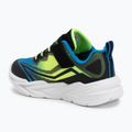 Buty dziecięce SKECHERS Flex-Glow Ultra black/blue/lime 3