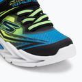 Buty dziecięce SKECHERS Flex-Glow Ultra black/blue/lime 7