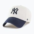 Czapka z daszkiem 47 Brand MLB New York Yankees Grand Stand CLEAN UP bone 3