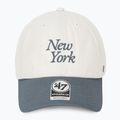 Czapka z daszkiem 47 Brand MLB New York Yankees Foundation Script TT CLEAN UP sandstone 2
