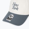 Czapka z daszkiem 47 Brand MLB New York Yankees Foundation Script TT CLEAN UP sandstone 3