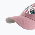 Czapka z daszkiem 47 Brand MLB New York Yankees Icon Alt CLEAN UP mauve 3
