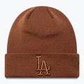 Czapka zimowa New Era Essential Los Angeles Dodgers dark auburn/dark autumn