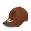 Czapka zimowa New Era League Essential 9Forty New York Yankees dark auburn 2
