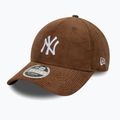 Czapka z daszkiem New Era Cord 9Forty Mcrown New York Yankees dark auburn/dark autumn 3