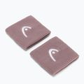 Frotki na nadgarstek HEAD Wristband 2.5" 2 szt. dirty lilac 2
