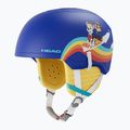 Kask narciarski dziecięcy HEAD Yuki Paw Jr paw blue