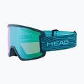 Gogle narciarskie HEAD Contex green/petrol