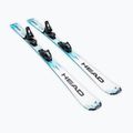 Narty zjazdowe dziecięce HEAD Supershape JRS + wiązania Jrs 7.5 GW CA white/blue 2