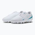 Buty piłkarskie męskie Nike Phantom 6 Low Academy FG/MG white/white/dusty cactus 3
