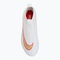 Buty piłkarskie dziecięce Nike Jr. Mercurial Superfly 11 Academy white/bright crimson/blur 5