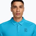 Koszulka polo męska Nike Court Dri-Fit Advantage baltic blue/black 3