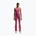 Legginsy treningowe damskie Nike One pink smoke/white 8