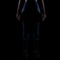 Legginsy damskie Nike Tempo Swoosh Run old royal/pink rise 4