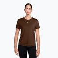 Koszulka damska Nike One Classic Dri-Fit SS cacao wow/white