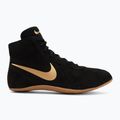 Buty zapaśnicze Nike Footsweep 2 black/metallic gold/gum light brown 2