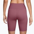 Spodenki treningowe damskie Nike One Pink Smoke/White 2