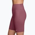 Spodenki treningowe damskie Nike One Pink Smoke/White 3