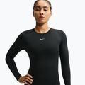 Longsleeve treningowy damski Nike One Fitted black/white 4