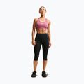 Biustonosz treningowy Nike Swoosh Medium Support pink smoke/white 2