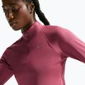 Bluza do biegania damska Nike Tempo Dri-Fit 1/4 Zip pink smoke 6