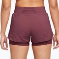 Spodenki treningowe damskie Nike One pink smoke/white 2