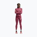 Legginsy damskie Nike Tempo Swoosh Run pink smoke/white 2