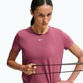 Koszulka treningowa damska Nike One Classic pink smoke/white 6