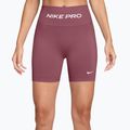 Spodenki treningowe damskie Nike Pro Seamless pink smoke/white