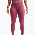 Legginsy damskie Nike Pro Seamless pink smoke/white