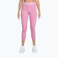 Legginsy damskie Nike Pro pink rise/white