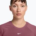 Koszulka treningowa damska Nike Pro Seamless pink smoke/white 3