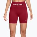 Spodenki treningowe damskie Nike Pro Seamless tough red/white