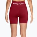 Spodenki treningowe damskie Nike Pro Seamless tough red/white 2