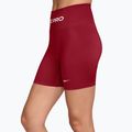 Spodenki treningowe damskie Nike Pro Seamless tough red/white 3