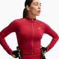 Bluza treningowa damska Nike Pro Seamless tough red/white