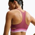 Biustonosz treningowy Nike Pro pink smoke/pink smoke/pink rise 5