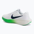 Buty do biegania męskie Nike Revolution 8 white/green spark/midnight navy 3