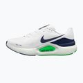 Buty do biegania męskie Nike Structure 26 white/green spark/midnight navy 2