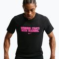 Koszulka treningowa męska Nike Dri-Fit Winning black/hyper pink 3