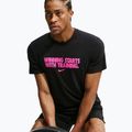 Koszulka treningowa męska Nike Dri-Fit Winning black/hyper pink 5